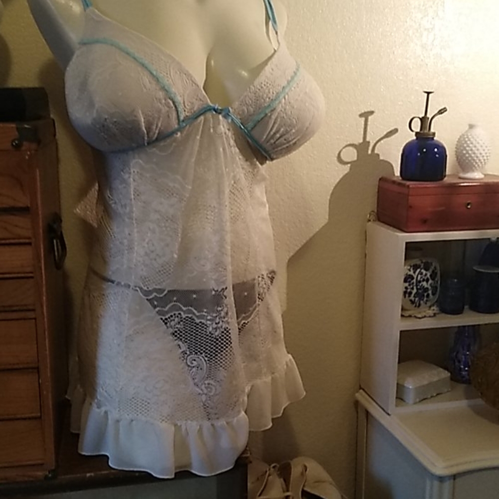 Sexy lace teddy